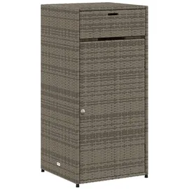 vidaXL Gartenschrank 55 x 55 x 111 cm Grau