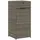 vidaXL Gartenschrank 55 x 55 x 111 cm Grau