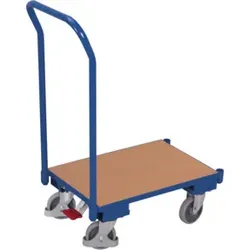 VARIOfit Euro-System-Roller mit Boden und Schiebebügel Zentralbremse EasySTOP