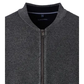 CASA MODA CASAMODA Strickjacke Basic in Dunkelgrau | Gr.: L