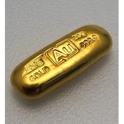Goldbarren 20g Au-Gussbarren Feingold