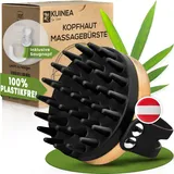 KUINEA® Kopfhaut Massagebürste Silikon - mit SAUGNAPF zum Aufhängen - Kopfmassage Bürste, Scalp Massager, Massagebürste Haare, Shampoo Bürste, Haar Massagebürste, Scalp Scrub, Haarmassagebürsten