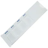 Sundo Homecare GmbH Tablettendose Tablettenbox Medikamentendispenser Medizin Pillenbox - für 1 Tag - 4 Fächer