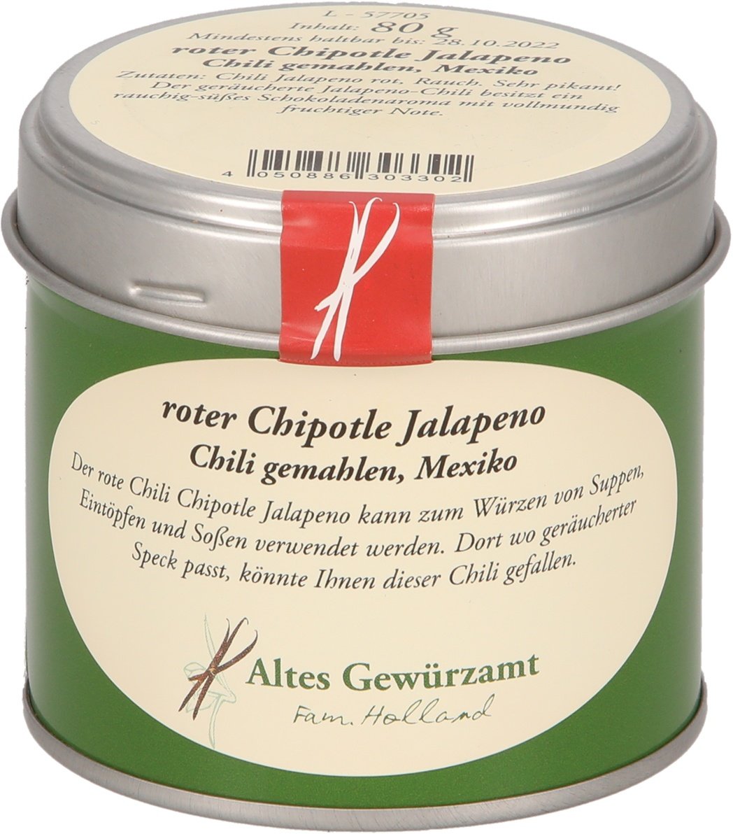 Altes Gewürzamt Roter Chipotle Jalapeño Chili 30330