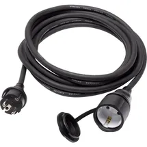 Sygonix SY-5044438 Strom Verlängerungskabel 16 A Schwarz 3.00 m H07RN-F 3G 1,5 mm2