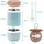 Intirilife Thermo Becher 0,37 l Blau