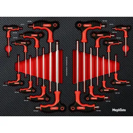 Mephisto XXL Premium Werkzeugwagen mit 8 Schubladen inkl. Werkzeug