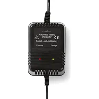 Nedis Blei-Säure-Batterie-Ladegerät| 2.3/6.9/13.8 V DC| 0.6 A Ladeerhaltung