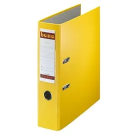 BENE Aktenordner DIN A4 80 mm Gelb 2 St.