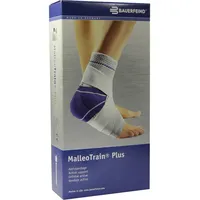 Bauerfeind Malleotrain Plus Größe 4 rechts titan Srunggelenkbandage