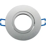 Energmix Einbaurahmen 1 Stück schwenkbar Aluminium/Silber