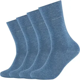 CAMANO Sneakersocken 4er Pack Blau 43-46