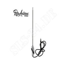 RETROANTENNA Retro Teleskop Antenne für VOLKSWAGEN Käfer verchromt Oldtimer Y...