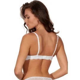 AFTER EDEN Push-up-BH AFTER EDEN "TESS", Damen, Gr. 85, Cup B, weiß, Spitze, Obermaterial: 75% Nylon, 13% Elasthan, 12% Polyamid, unifarben, comfort fit, BHs Push-up-BH, mit Schale, mit Bügel, mit Spitze, breite Träger, feminin, bequem