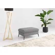 sit&more Polsterhocker Emely 104 x 47 x 69 cm Grau