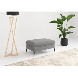 sit&more Polsterhocker Emely 104 x 47 x 69 cm Grau