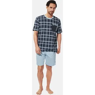 Babista Kurzer Schlafanzug LEANDOR Blau 3XL