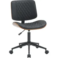 Californian Products Design-Shop Bürostuhl Plover Kunstleder - Walnuss /