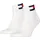 Tommy Hilfiger TH UNI TJ QUARTER 2P FLAG Socken 2er Pack Weiß 39-42