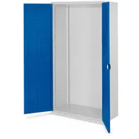 Kappes Schwerlastschrank Stahl 1.950 x 1.000 x 600 mm lichtgrau/enzianblau