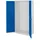 Kappes Schwerlastschrank Stahl 1.950 x 1.000 x 600 mm lichtgrau/enzianblau