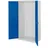 Kappes Schwerlastschrank Stahl 1.950 x 1.000 x 600 mm lichtgrau/enzianblau