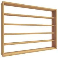 VCM Hängeregal 80 x 10 x 60 cm Holz