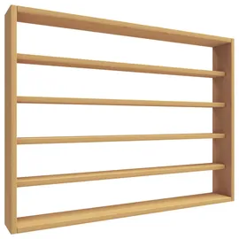 VCM Hängeregal 80 x 10 x 60 cm Holz