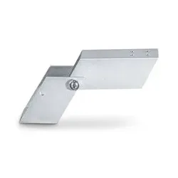 RWA-Konsole, für Spindelantrieb, E 250, DL-R, Aluminium naturton eloxiert