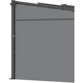 Outsunny Pergola 2,95 x 2,3 m grau
