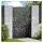 vidaXL Gartentor 105 x 155 cm Schwarz/Stahl