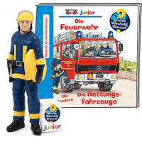 Tonies Hörspiel Die Feuerwehr/Die Rettungsfahrzeuge