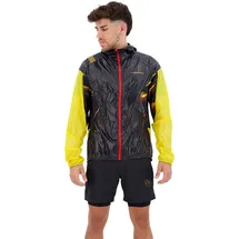 La Sportiva Blizzard Windbreaker Jacke - Black / Yellow - L