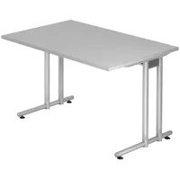 Bümö Schreibtisch Serie-N - Größe: 120 x 80 cm,