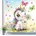 Sunnywall Fensterbild Fensteraufkleber Einhorn Pusteblume Fensterdeko