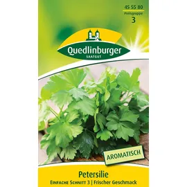 Quedlinburger Saatgut Petersilie, Einfache Schnitt 3