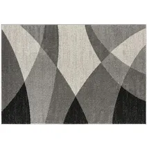Möbel Kraft Webteppich ¦ grau ¦ Synthetische Fasern ¦ Maße (cm): B: 80