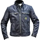 Helstons Genesis Mesh Motorrad-Textiljacke blau M
