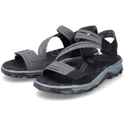 Rieker Trekkingsandalen 68871-00 schwarz Damen