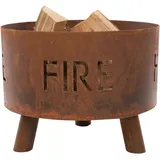 Redfire Feuerschale Fulla 50 cm, Stahl)