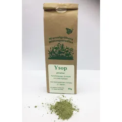 Ysop - 40g kbA bio - gemahlen - Blatt und Blüte (0.04kg)