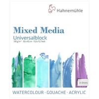 HAHNEMUEHLE Hahnemühle Papier Mixed Media Universalblock 30 x 40