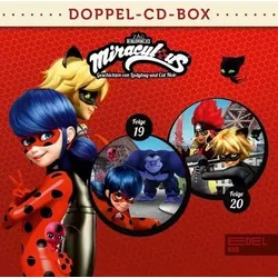 BUSCH 5150912 CD Miraculous 19+20 Geschichten von Ladybug und Cat Noir - Doppel-CD-Box