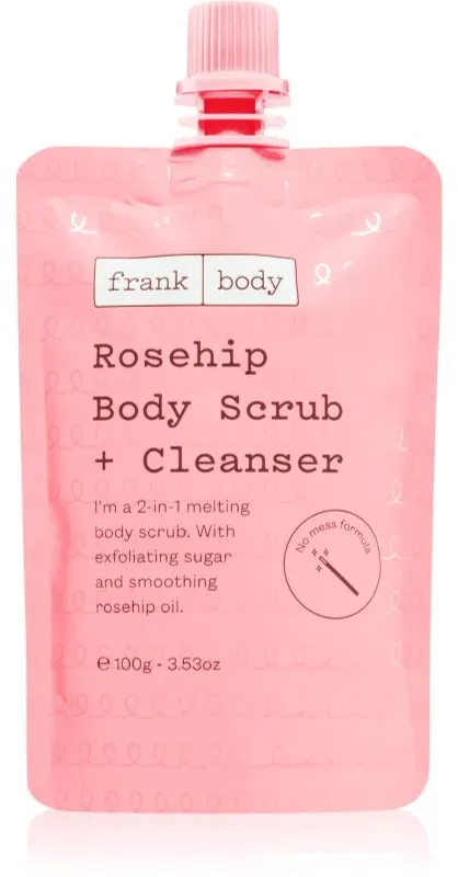 Frank Body Rosehip Reinigungskörperpeeling 2 in 1 100 g