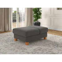 Sit&more Polsterhocker »Dundee«, mit Klappfunktion, Federkern und hochwertigen Massivholzfüßen,
