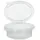 Papstar Starpak Verpackungsbecher mit Klappdeckeln, PP 8-eckig 375 ml 4,2 cm x 11 cm x 11 cm transparent