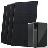 solarway All In One Balkonkraftwerk 2000 W / 500 W inkl. 5,1 kWh Marstek Jupiter E 5120 Speicher + Flachdachhalterung