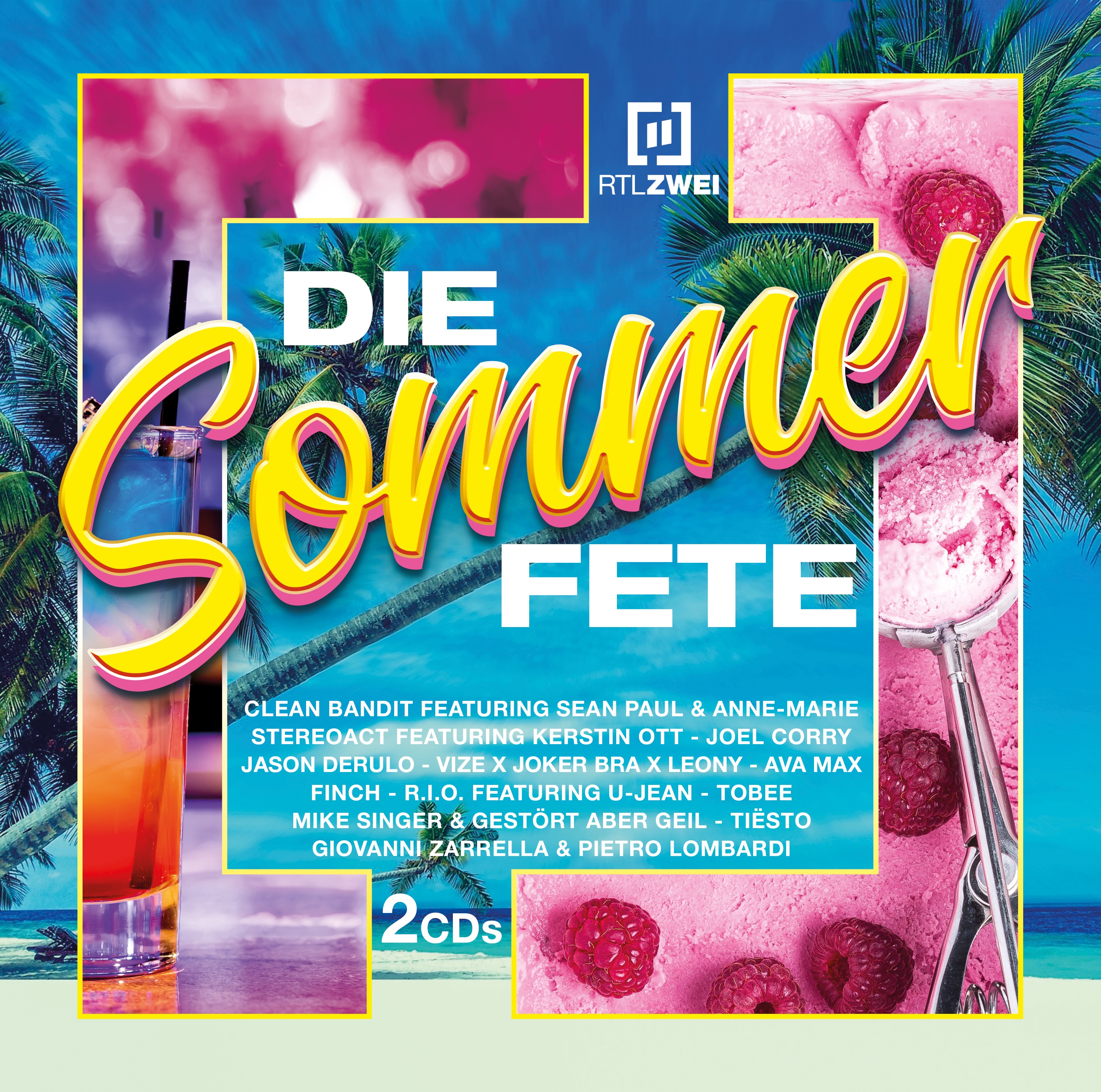 RTL 2 - Die Sommer Fete (2 CDs) - Various. (CD)