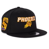 New Era NBA Cap Phoenix Suns Patch 9Fifty schwarz M/L