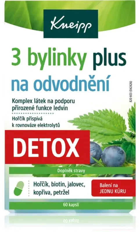 Kneipp 3 herbs for drainage Kapseln zur Entwässerung 28.6 g